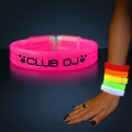 5 Day Custom Pink Thick Glow Bracelet Bangles